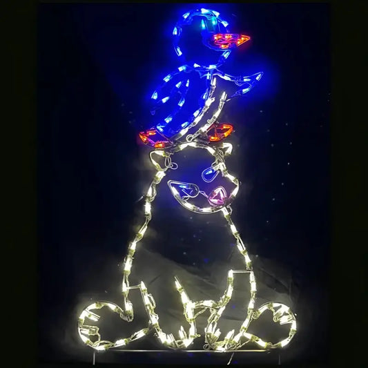Polar Bear with Penguin - Wireframes Displays and Yard Art