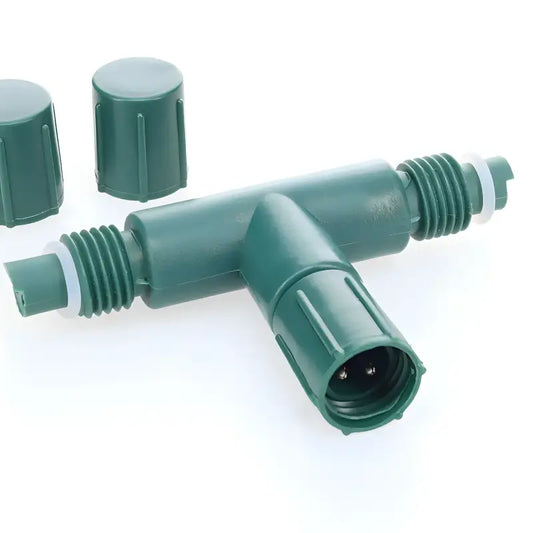 Power Tap T for Commercial Co-Axial LED Strings - Christmas Lights