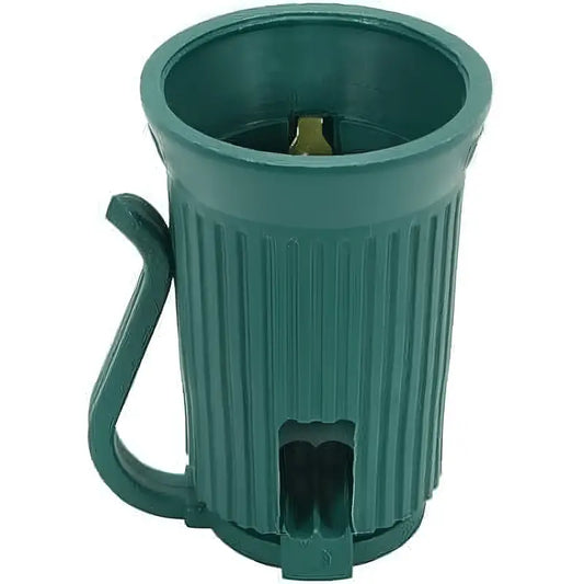 Replacement Sockets C9 / E17 SPT2 Pack of 25 Green - Christmas Light Installation Accessories
