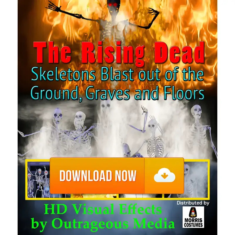 The Rising Dead Projection Effect Digital Download - Digital Decorations and Projection Effects