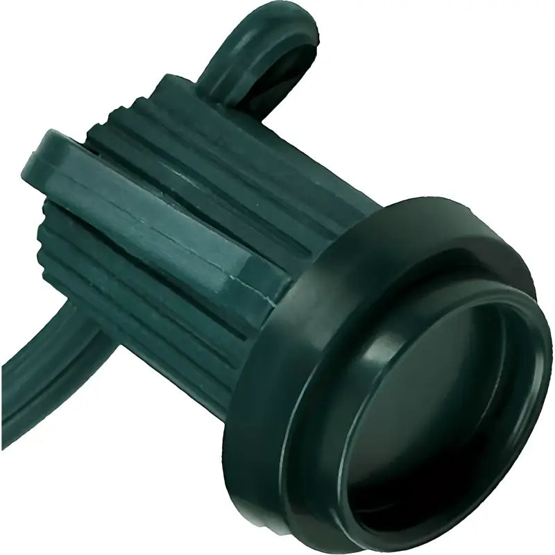 Safe-T Caps Socket Cap Covers for C7 and C9 Bulbs Stringers Green Pack of approximately 100 [CLOSEOUT] - Christmas