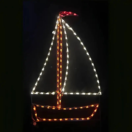 Sailboat - Wireframes Displays and Yard Art