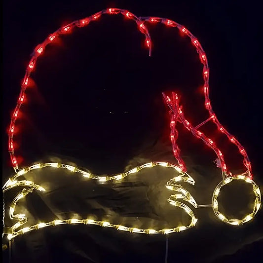 Santa Hat - Wireframes Displays and Yard Art