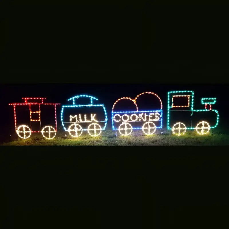 Santa’s Snack Train - Wireframes Displays and Yard Art