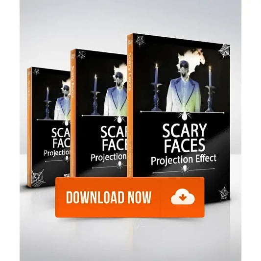 Scary Faces 2 Project Effection Digital Download - Digital Decorations and Projection Effects
