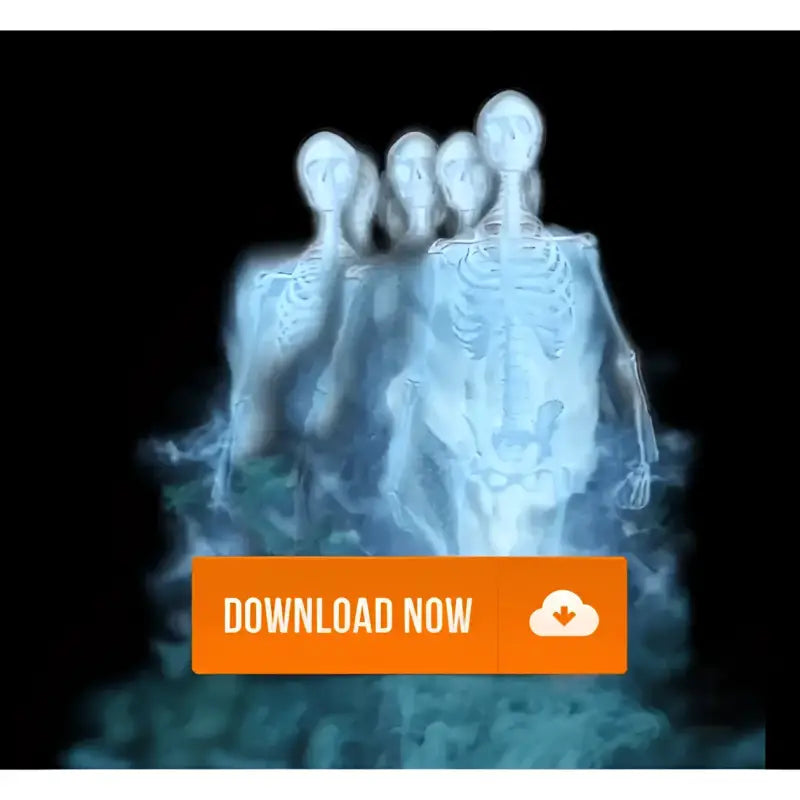 Skeleton Ghost Clones Projection Effect Digital Download - Digital Decorations and Projection Effects