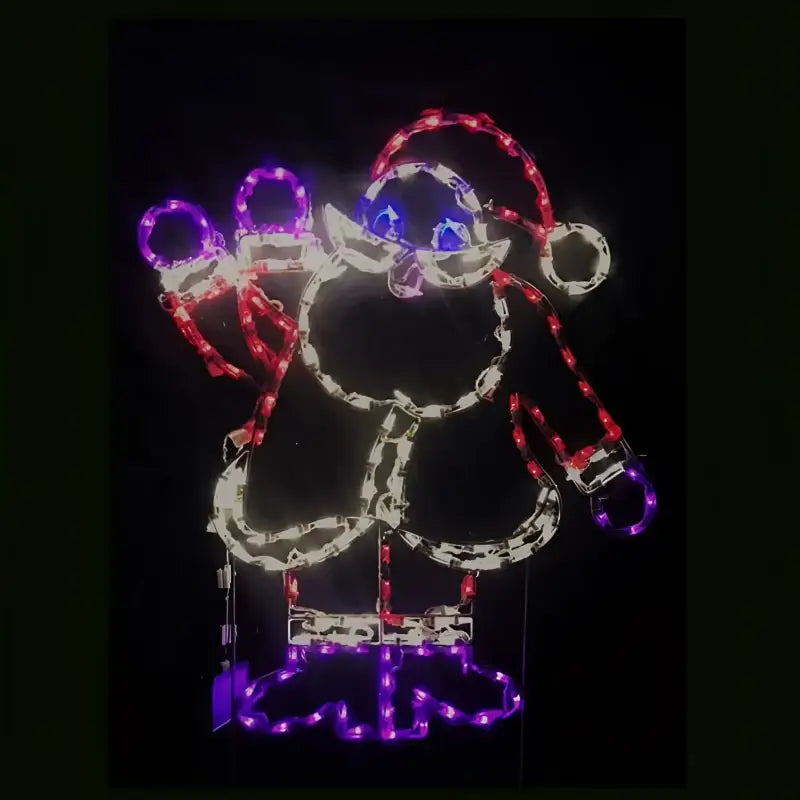 Small Santa Animated - Wireframes Displays and Yard Art