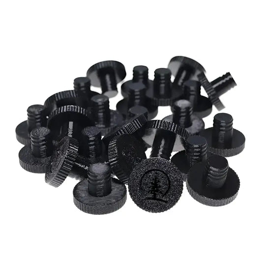 Socket Stuffer Screw In Socket Covers Seals for Empty C7 Sockets Black Pack of 25 - Christmas Light Installation
