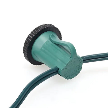 Socket Stuffer Screw In Socket Covers Seals for Empty C9 Sockets Black Pack of 25 - Christmas Light Installation