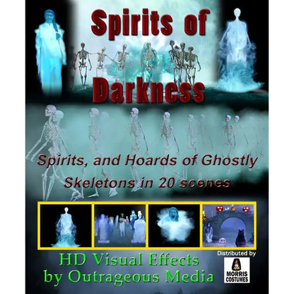 Spirits of Darkness Projection Effect USB Version - Digital Decorations and Projection Effects