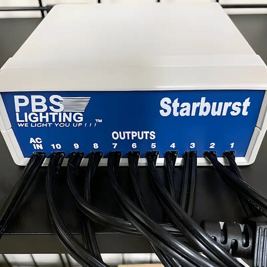 Starburst Programmable 2-10 Channel Multifunction Controller - Christmas Light Installation Accessories