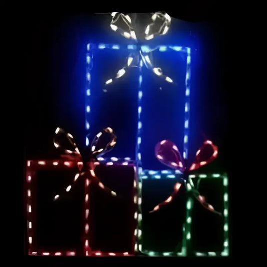 Triple Package Christmas - Wireframes Displays and Yard Art